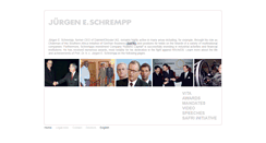 Desktop Screenshot of juergen-schrempp.com