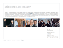 Tablet Screenshot of juergen-schrempp.com